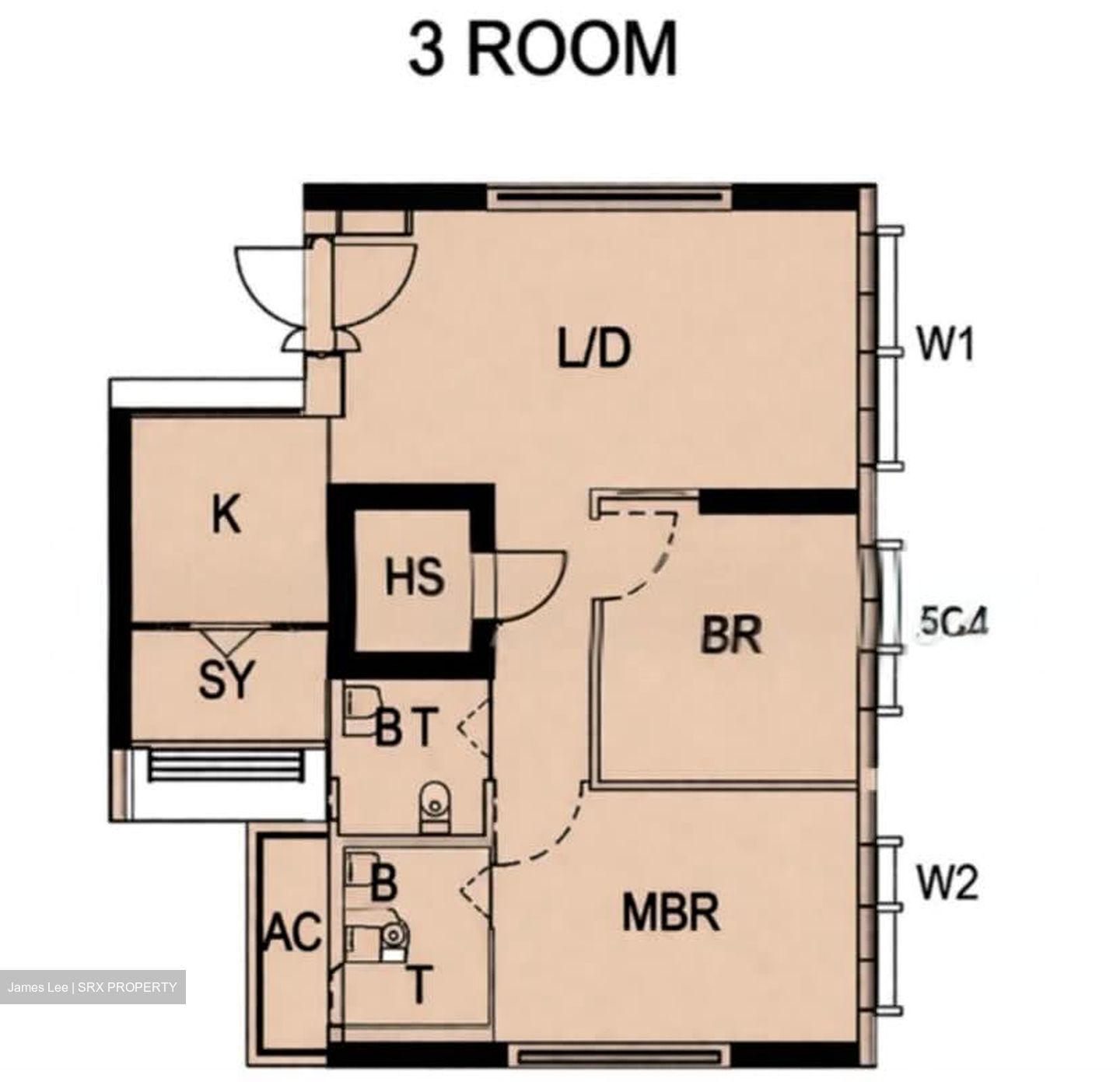 Blk 114B Alkaff Oasis (Toa Payoh), HDB 3 Rooms #578951541